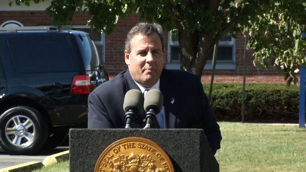 Christie Talks Addiction, Football Hazing, Ebola Screening