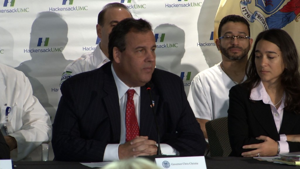 Christie Outlines Ebola Response Plan