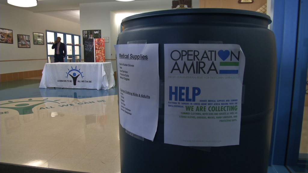 Operation Amira Helps Send Aid to Sierra Leone