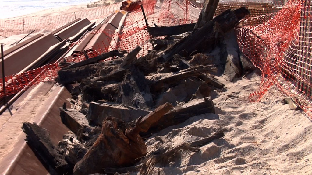 Crews in Brick Discover Old Ship