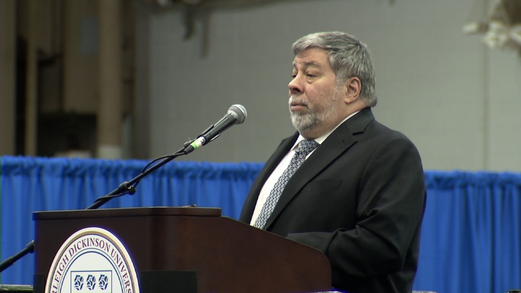 Apple Co-Founder Visits FDU