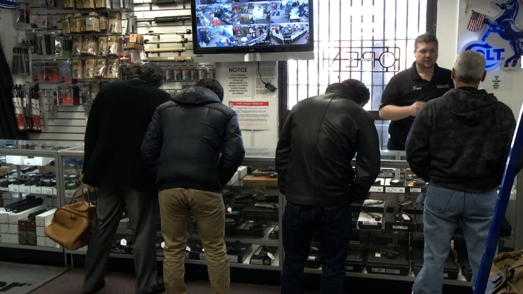 Gun Sales High for the Holidays