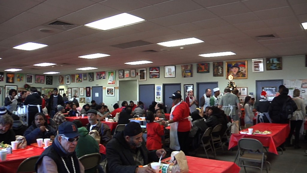 Many Volunteer At Trenton Area Soup Kitchen To Provide Christmas Dinner