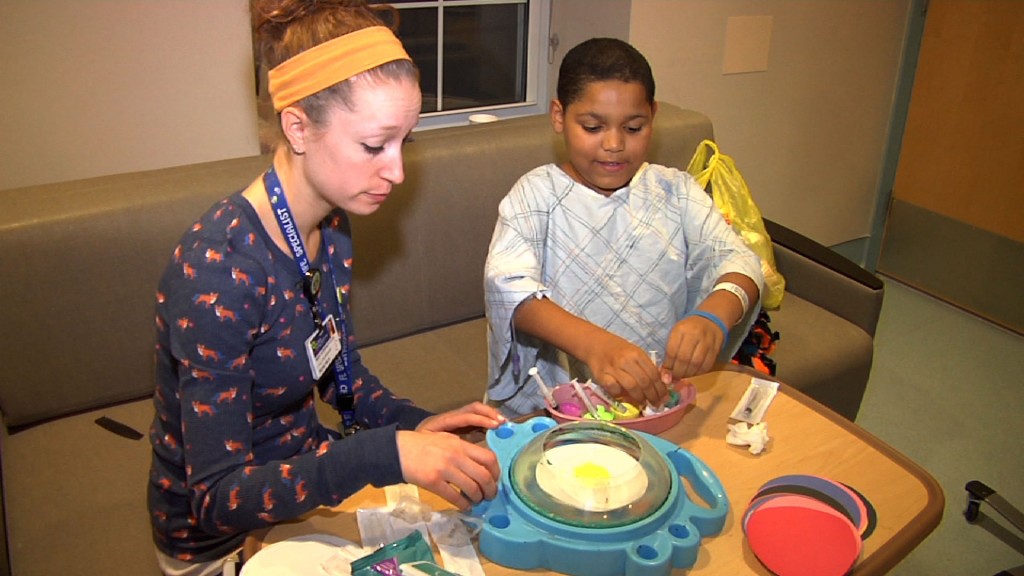 Helping Hospitalized Kids Feel at Ease