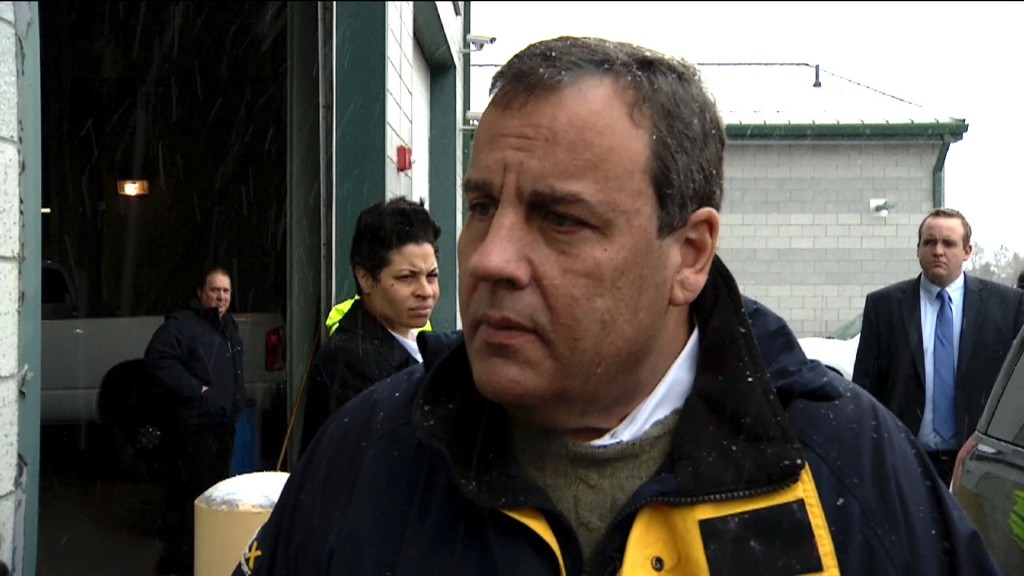 NJTV News Exclusive: Gov. Christie Asked If This Storm Is An Opportunity To Show The Nation His Crisis Management Skills