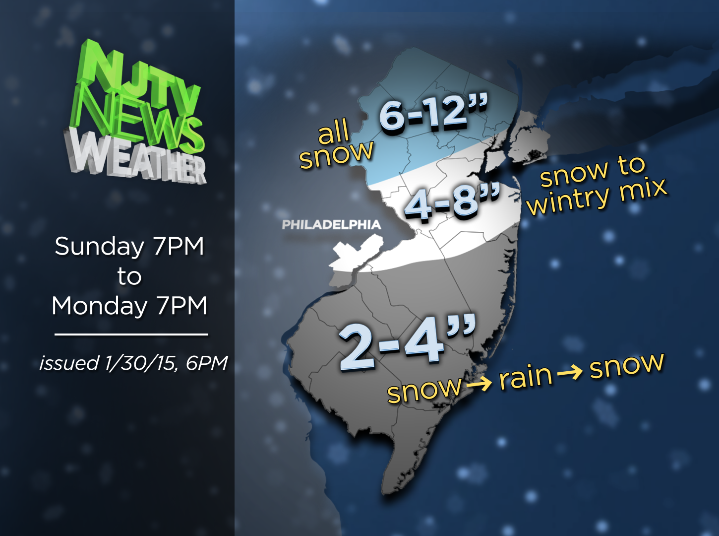 NJTV News Weather: Dangerous Cold, Snow Coming This Weekend