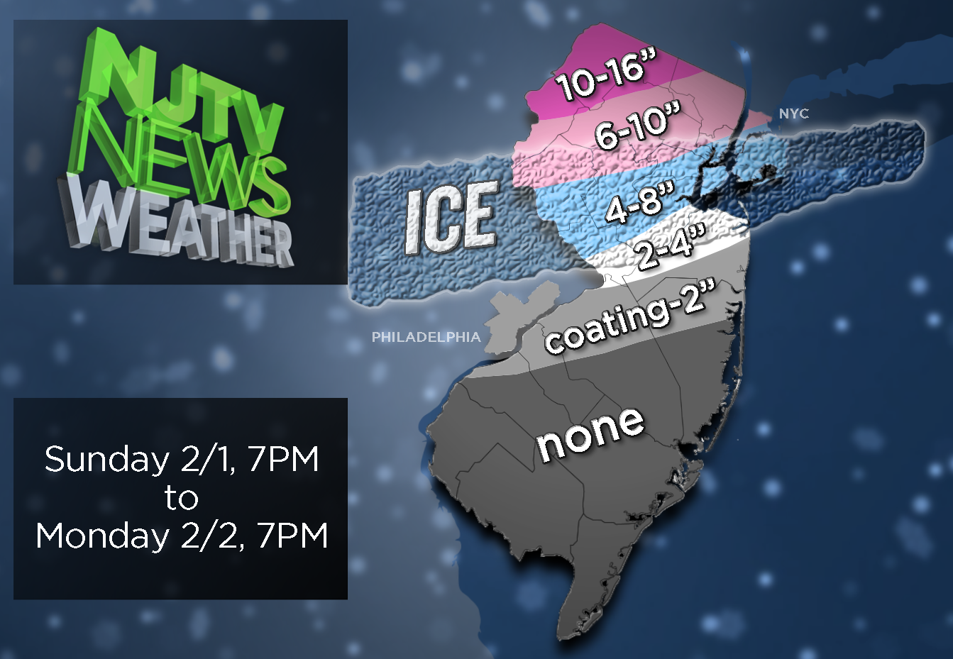 NJTV News Weather: Bitter Cold to Give Way to Wintry Precipitation