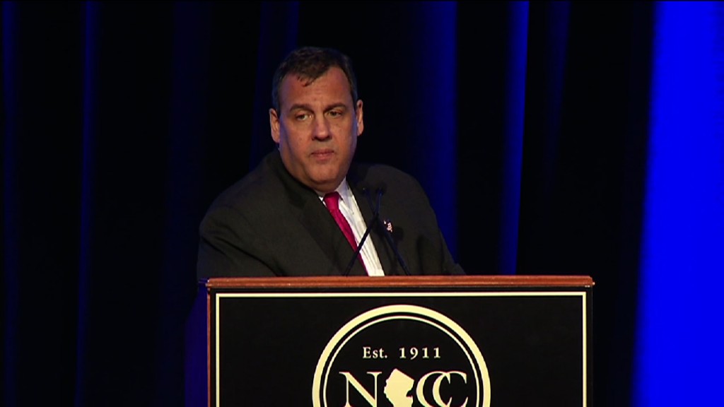 Christie’s Walk to Washington Speech Focuses on Familiar Themes