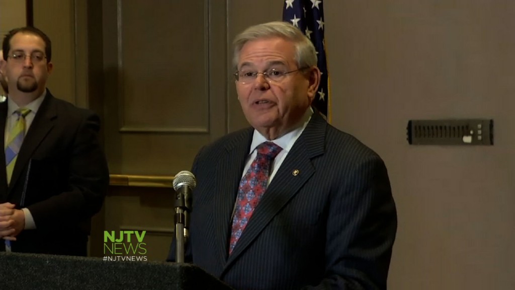 Menendez Reacts to Reports of Possible Corruption Charges