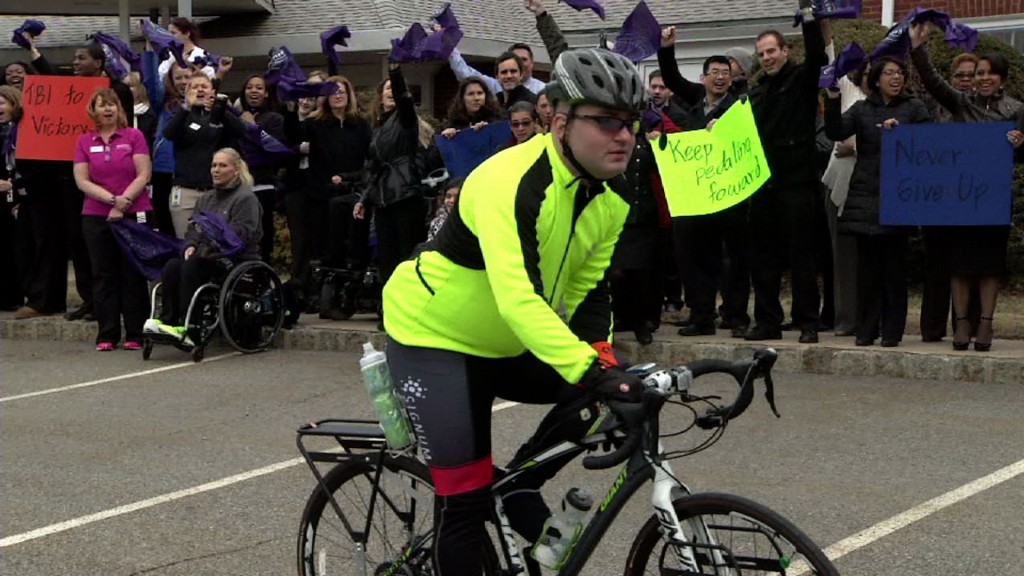 After Brain Injury, NJ Man Will Bike Cross Country
