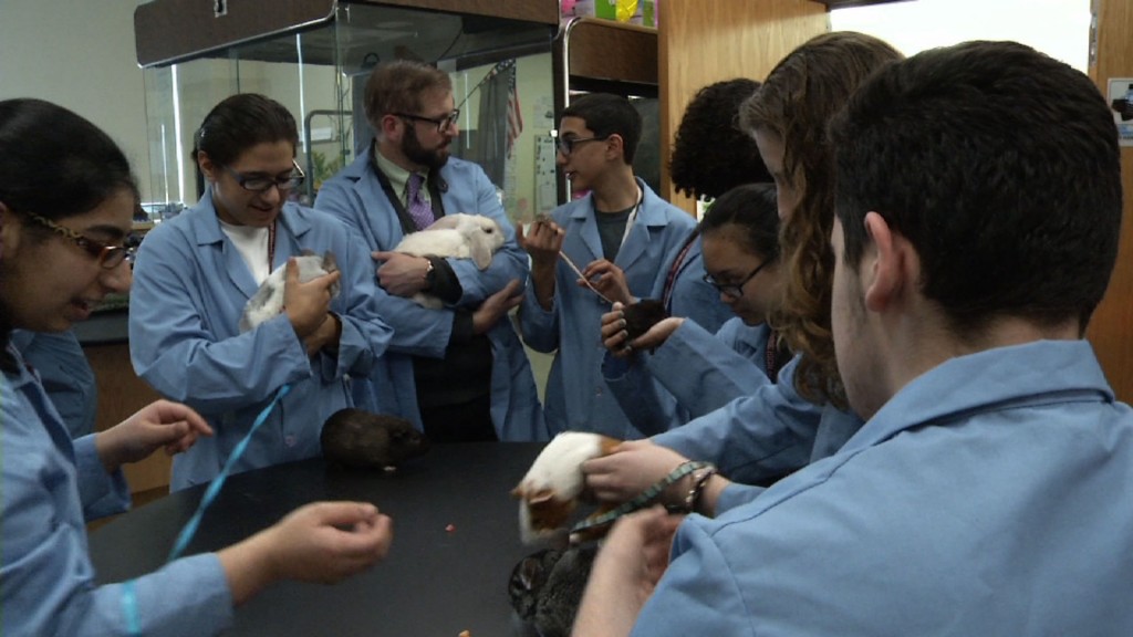 Bayonne HS Students Get Hands On Biology Lessons