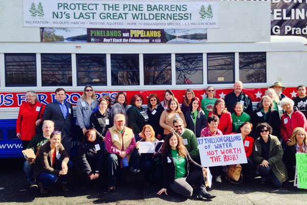 Environmentalists Campaign by Bus Ahead of Pinelands Commission Vote