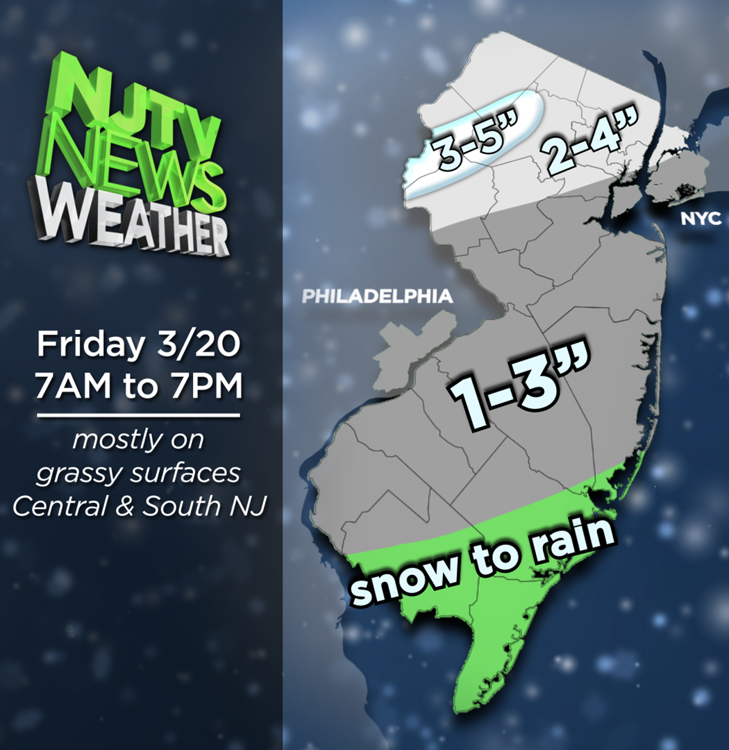 NJTV News Weather: First Day of Spring to Bring Snow | NJ Spotlight News
