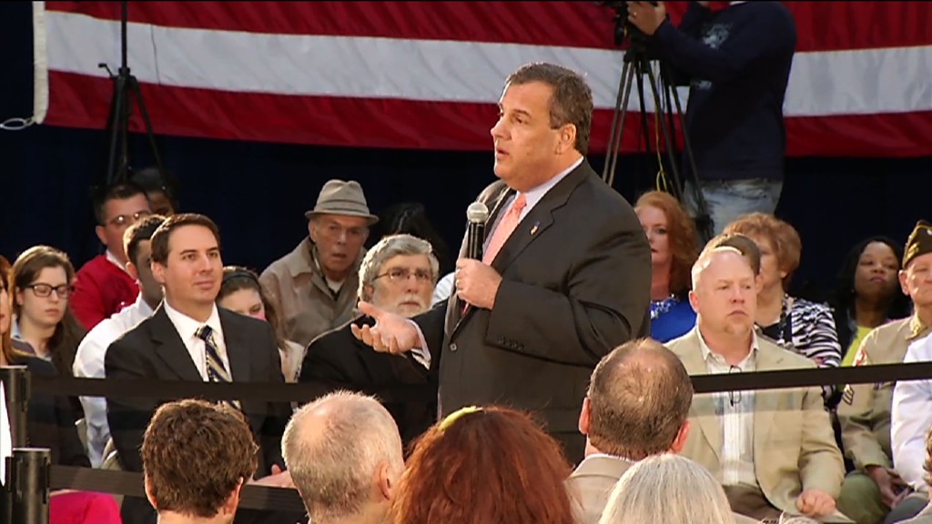 Christie Responds to Criticisms During Matawan Town Hall