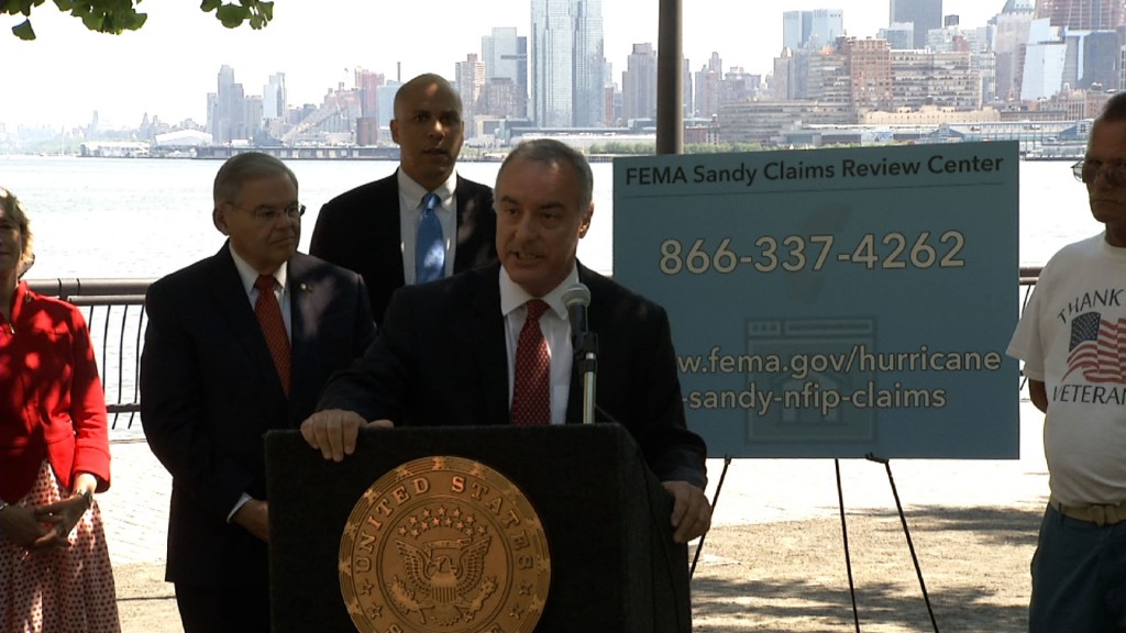 Booker, Menendez Encourage Sandy Victims to Reopen Flood Insurance Claims