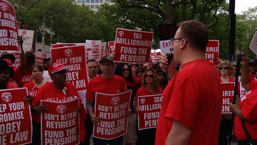 Unions Urge Legislators to Fully Fund Pensions, Override Expected Christie Veto