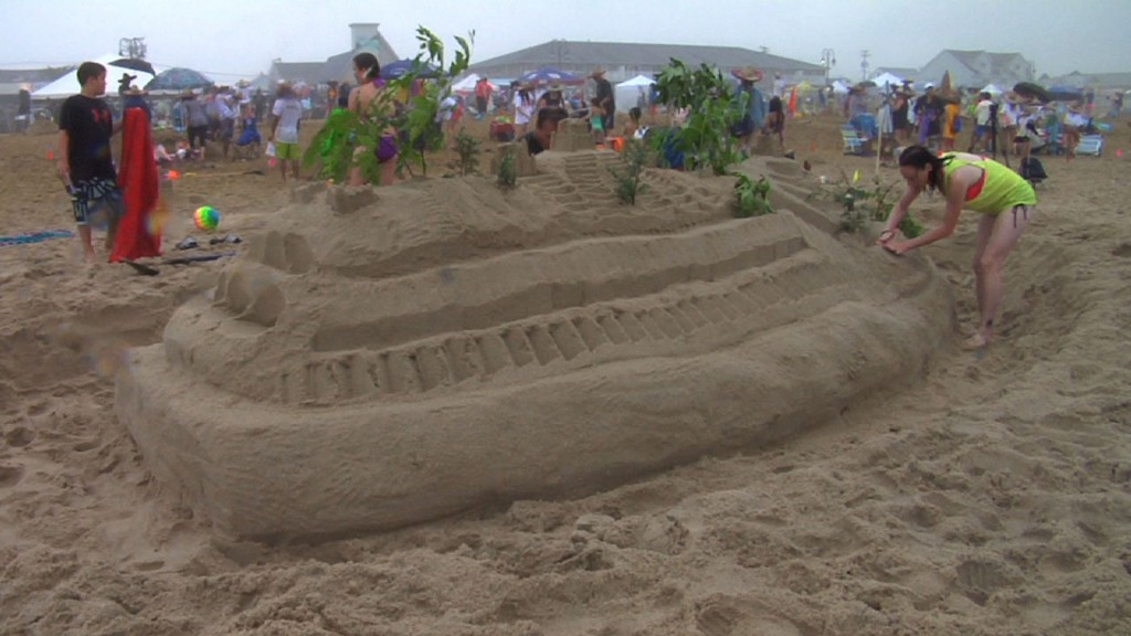 Thunderstorm Cuts Belmar’s Sandcastle Contest Short