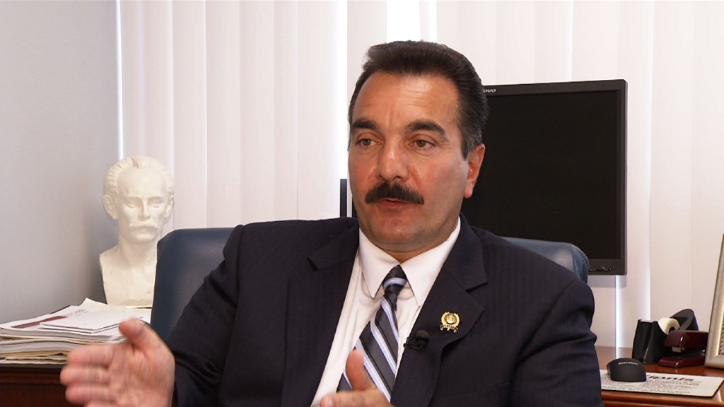 Assembly Speaker Discussing New Plan for Pension System