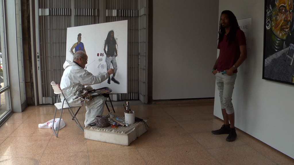 Artist’s Portrait Settings Provide Background on Subjects