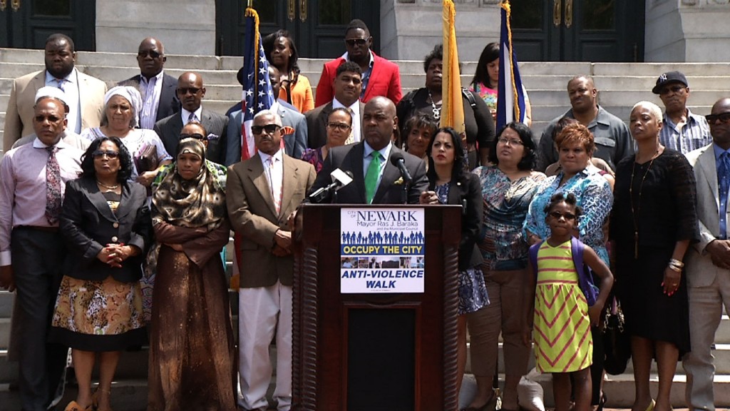 Newark Mayor Previews Anti-Violence Rally
