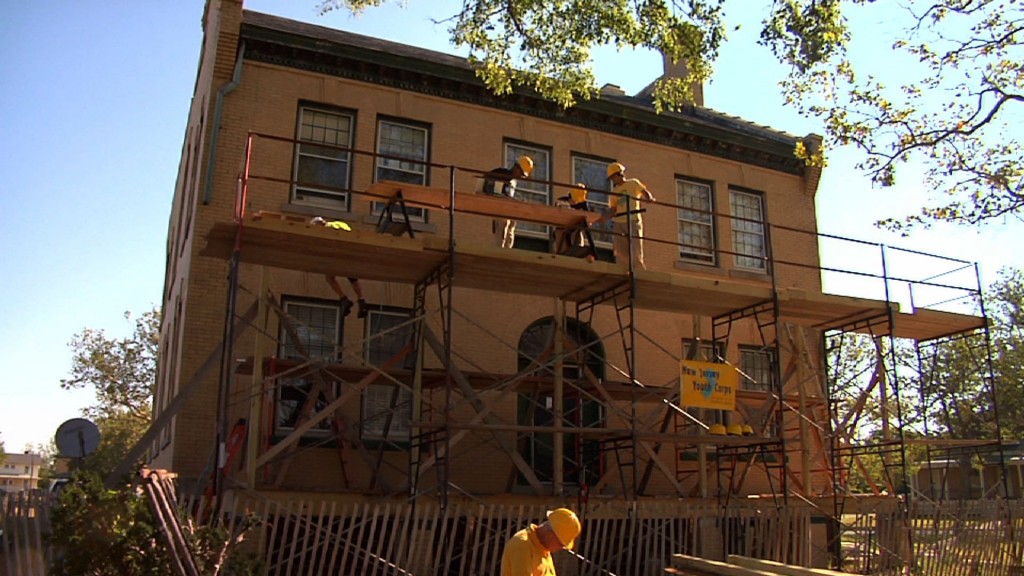 HOPE Crew Restore Historic Porch at Fort Hancock