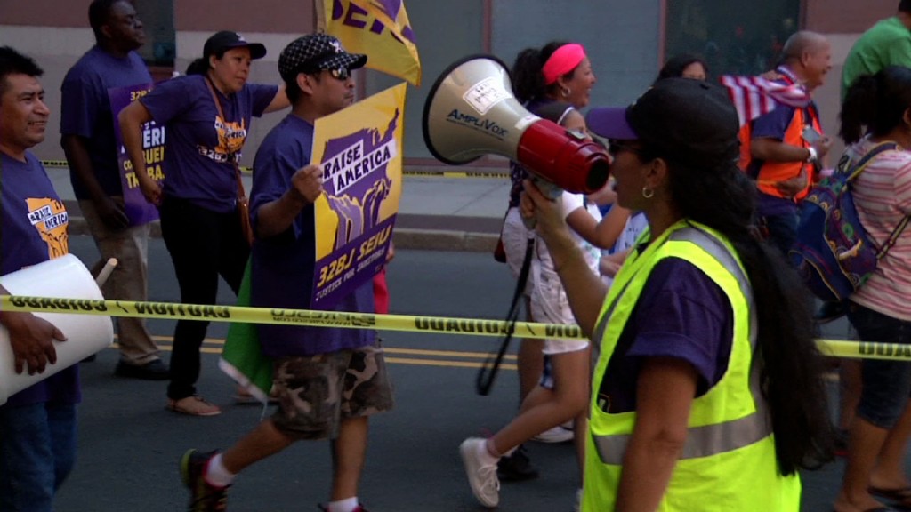 Workers and Officials March Through Streets of Trenton, Putting Spotlight on Labor Issues