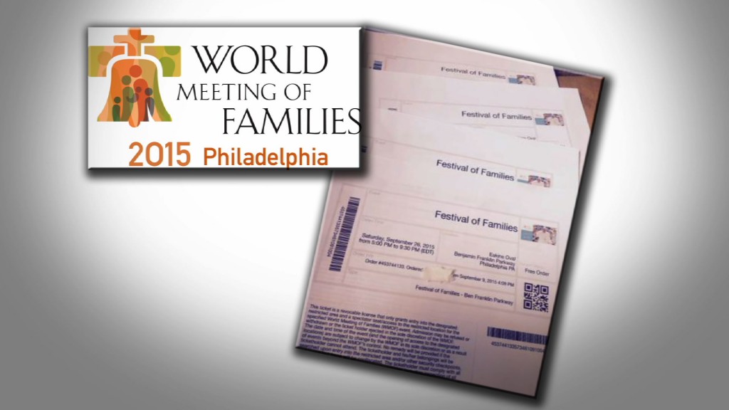 Free Tickets to See Pope Sell For Hundreds Online