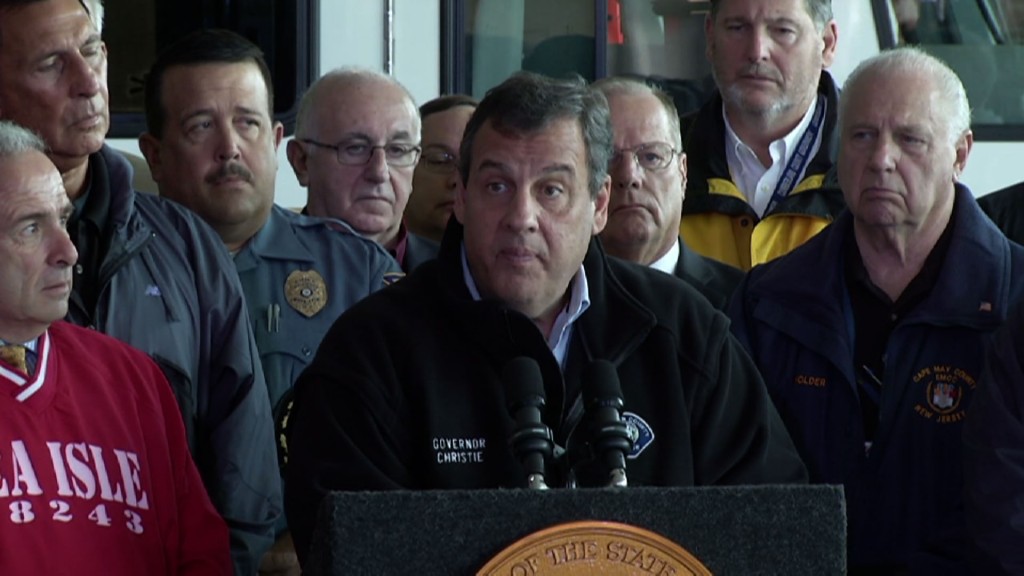 Christie Addresses Joaquin’s Status and NJ DOT Commissioner In Sea Isle City