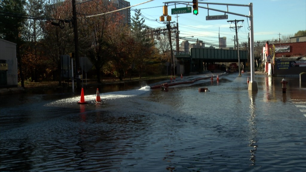 Hoboken Water Main Break Could Dampen Thanksgiving Spirits