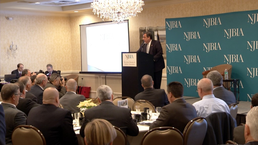 Christie Castigates Business Leaders at NJBIA Confab