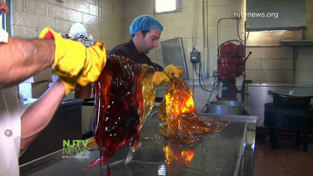 Family Sweet Shop Creates Candy Canes for Holiday Season