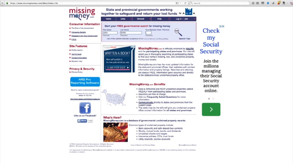 Audit Finds State Failed to Post Over $250,000 in Unclaimed Assets