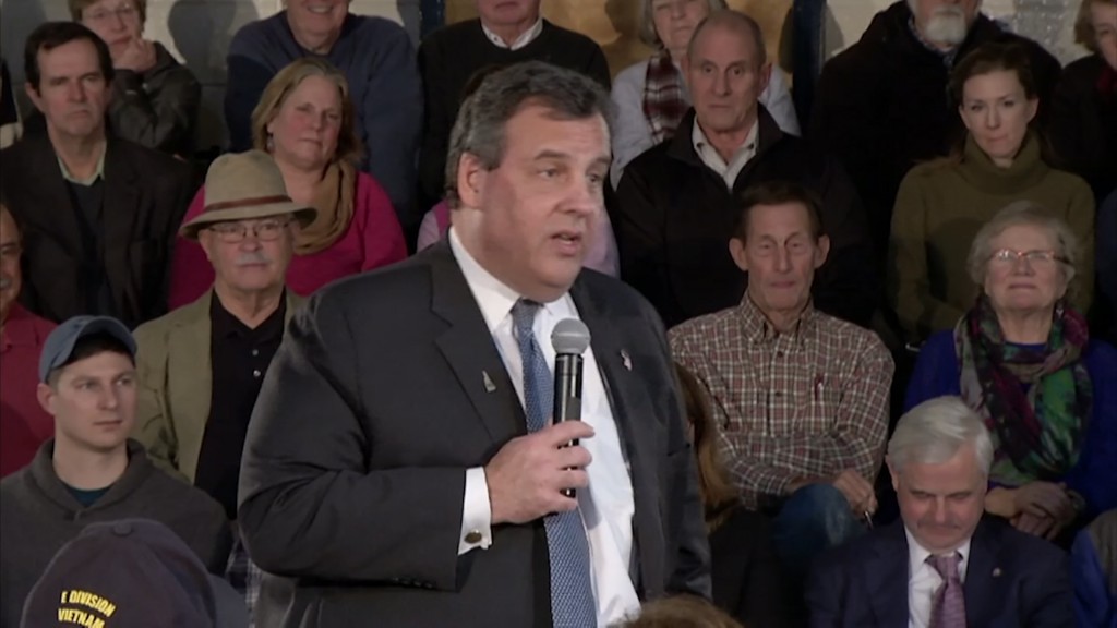 Winter Storm Cuts into Christie’s Campaign Plans