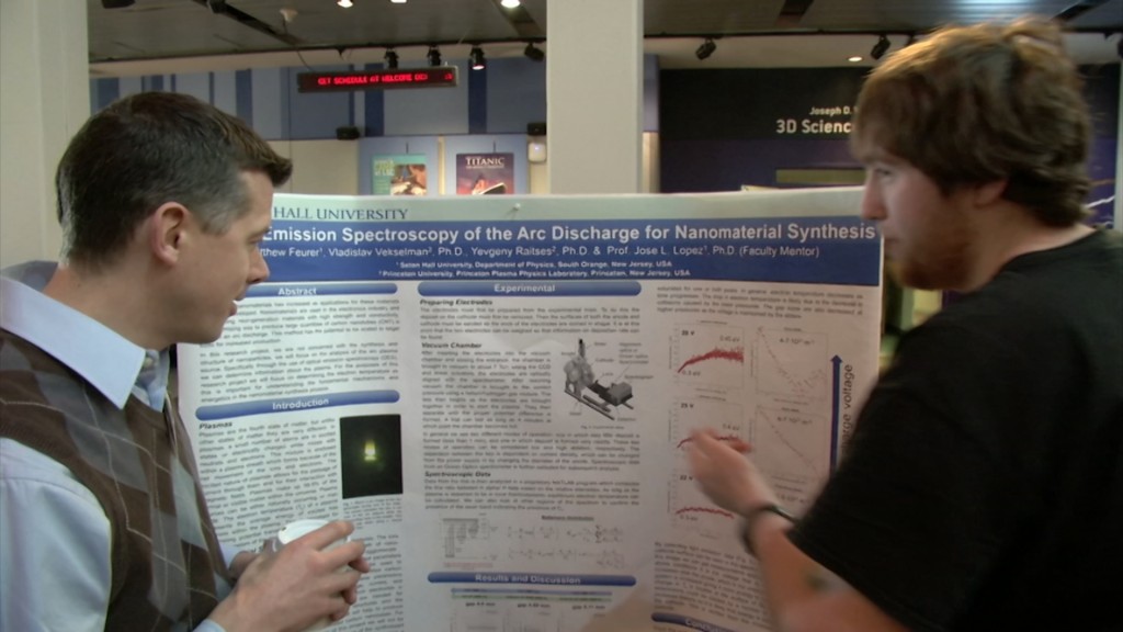 College Students Present Research Projects at Liberty Science Center