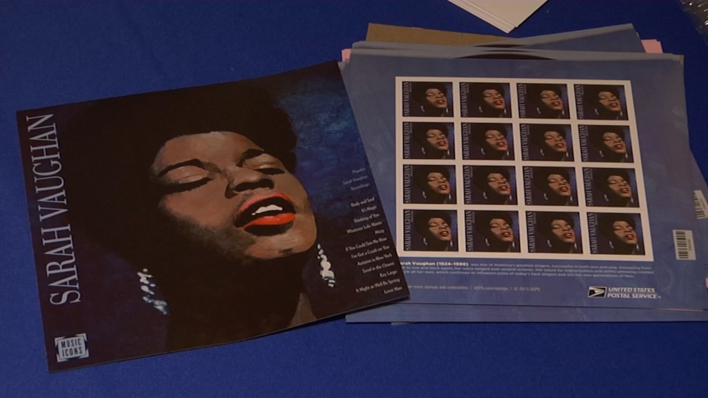 Jazz Great Sarah Vaughan Gets Immortalized on Forever Stamp