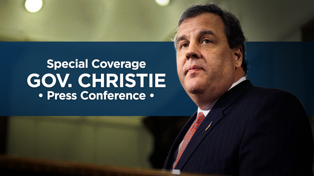 NJTV News Live Coverage: Gov. Christie Press Conference