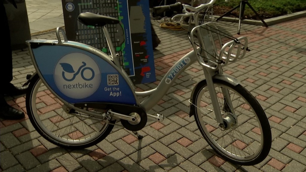 Bike Rack Parking at Issue in Hoboken, Jersey City