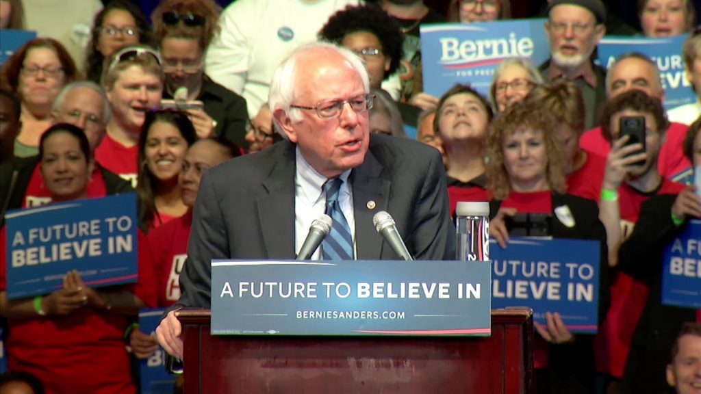 Sanders Rally Kicks Off New Jersey Primary Home Stretch