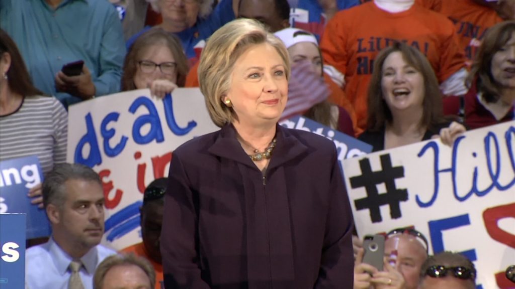 Hillary Clinton Rallies New Jersey Supporters