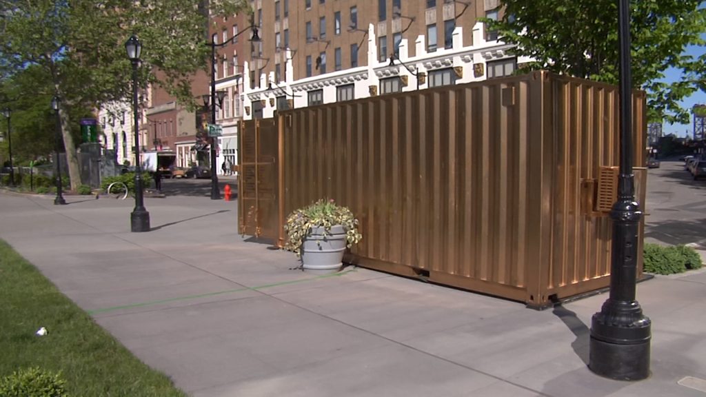 Through Newark Art Installation, a Portal to the World