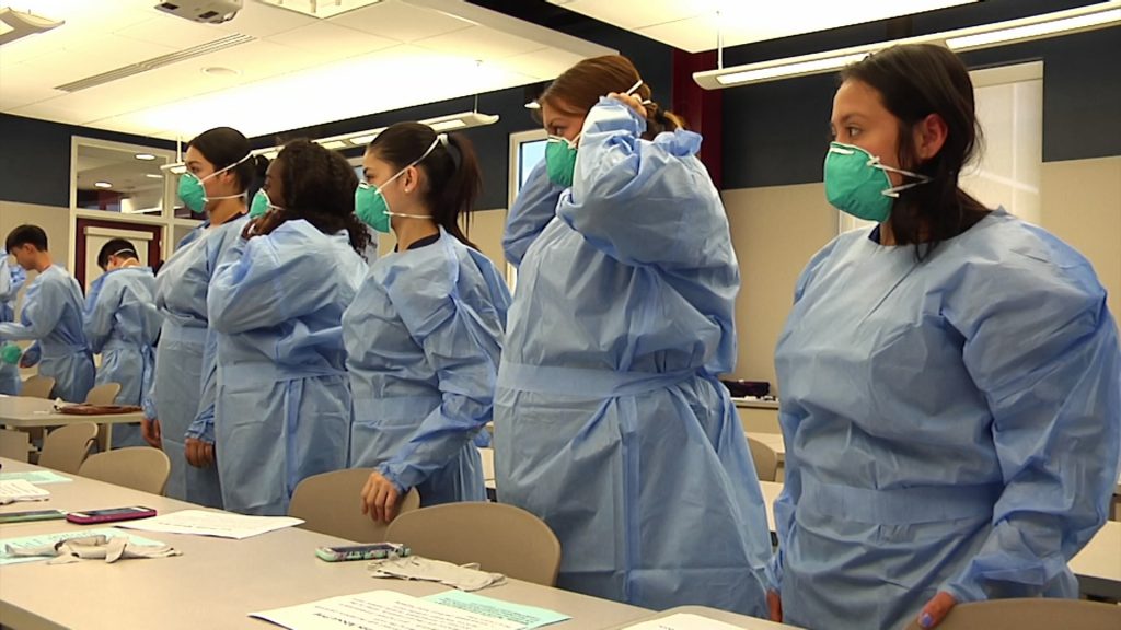 Nursing Boot Camp Teaches High School Students About the Profession