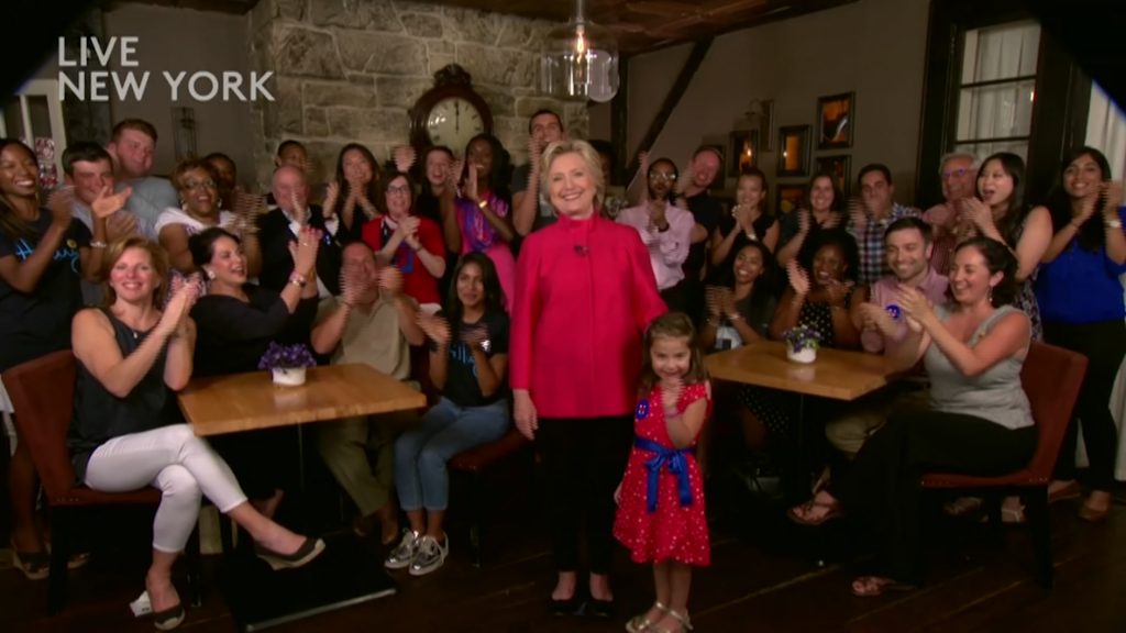 Hillary Clinton Becomes Democratic Presidential Nominee