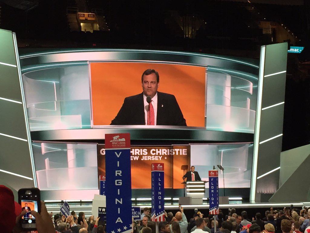 Gov. Christie Delivers RNC Speech