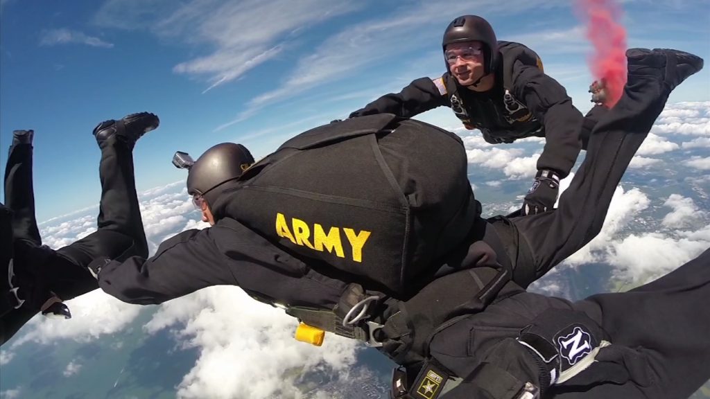 U.S. Army Golden Knights Dazzle Crowd at Atlantic City Airshow