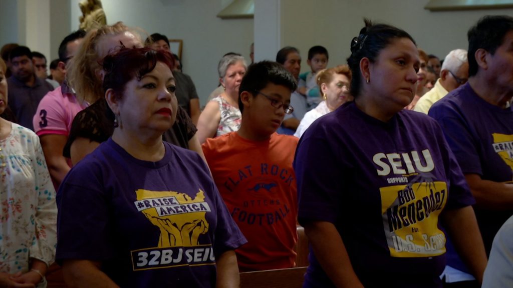 Union Members Draw Attention to Minimum Wage on Labor Day
