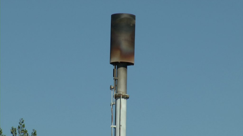 Vented Methane at Landfill Burns Birds