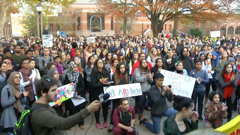 Rutgers Students Rally for ‘Sanctuary Campus’