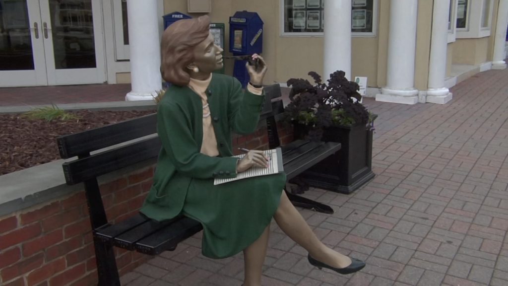 Sculptures in Spring Lake Capture Humanity