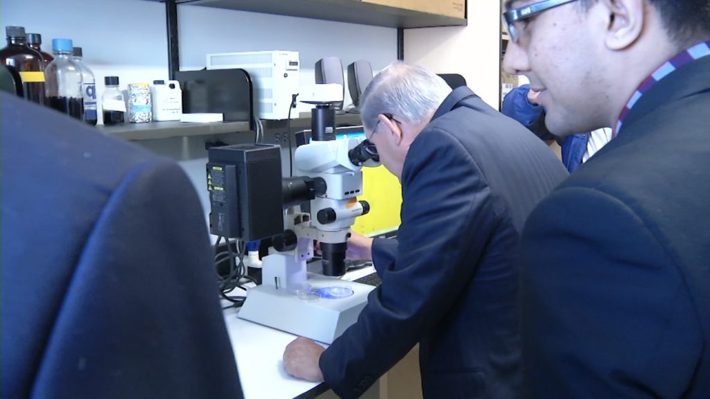 Sen. Menendez Praises Rutgers Alzheimer’s Research