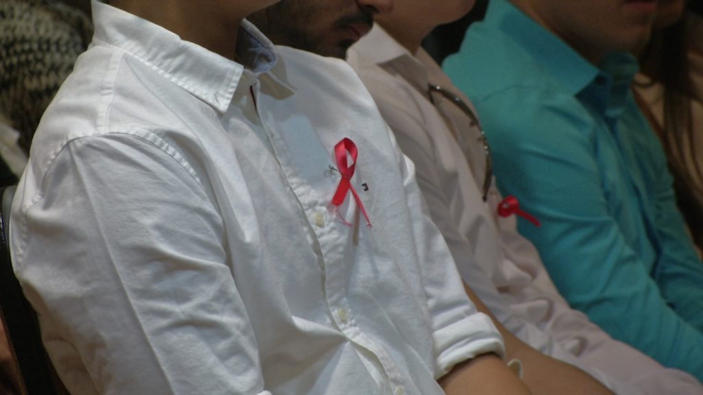 Teaching HS Students Prevention on World AIDS Day